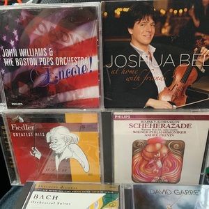 LOT OF 7 CLASSICAL CDS MIXED COMPOSERS